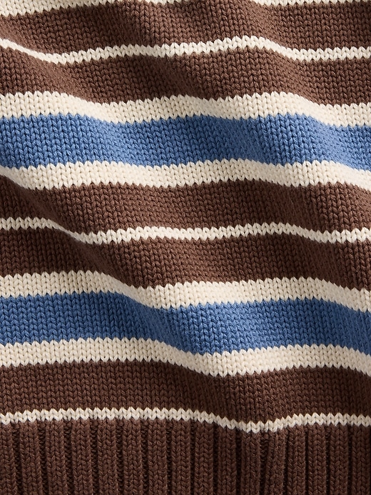 L'image numéro 4 présente Chandail surdimensionné court 100 % coton