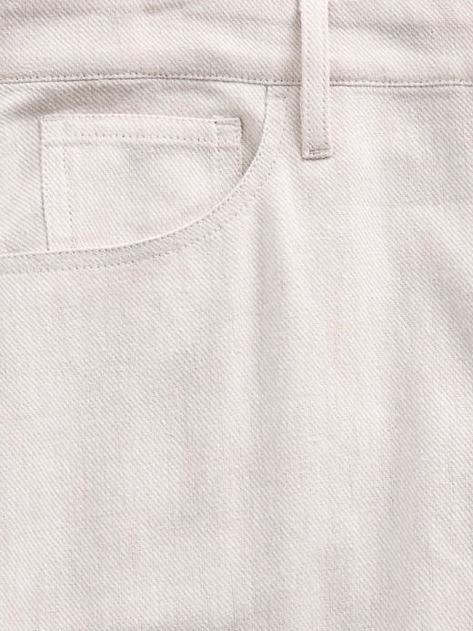 Image number 6 showing, Linen-Cotton Wide-Leg Pants