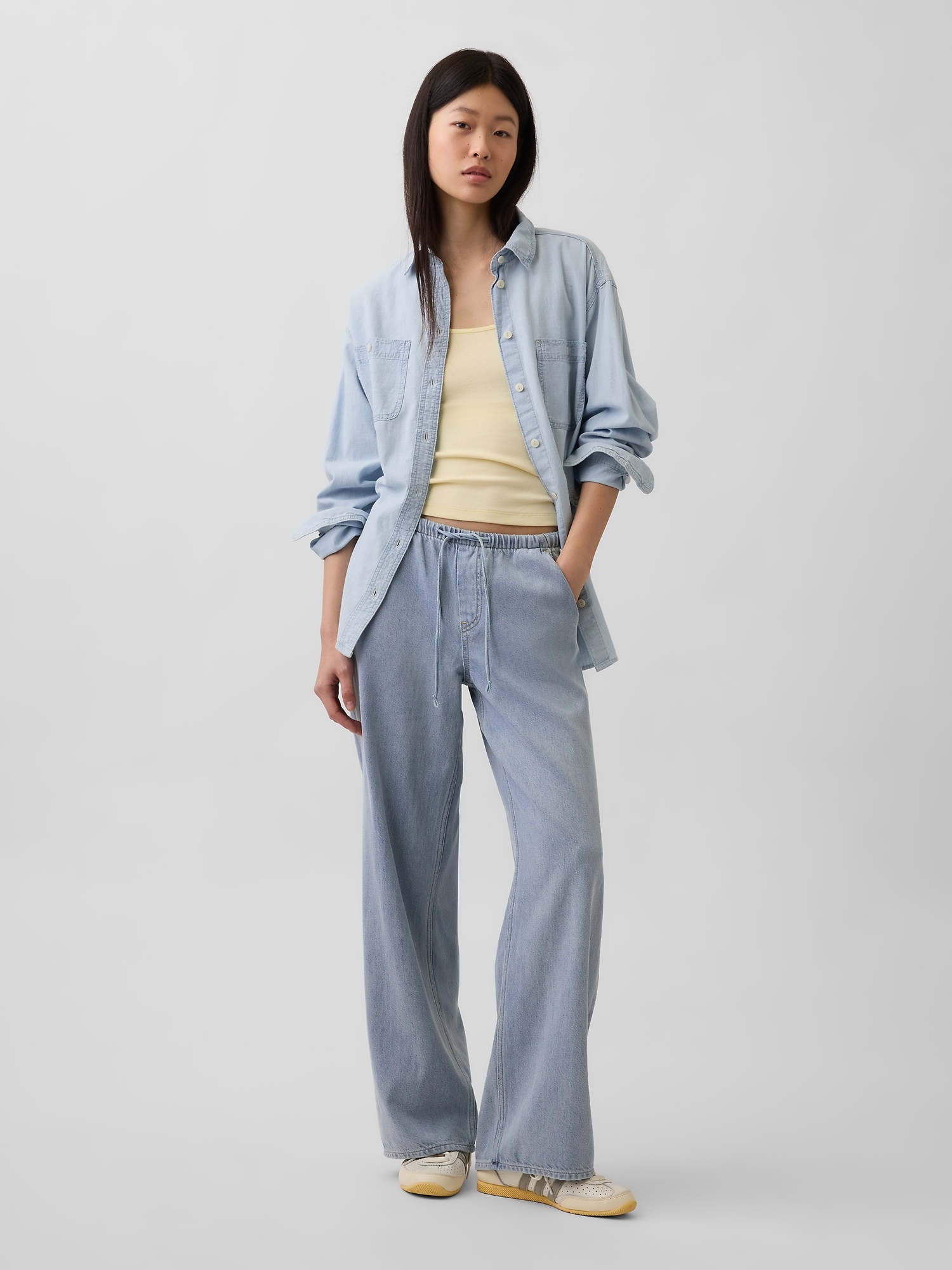 JEAN CONFORT AMPLE ANNÉES 90 À TAILLE BASSE DOUCEUR SUPRÊME