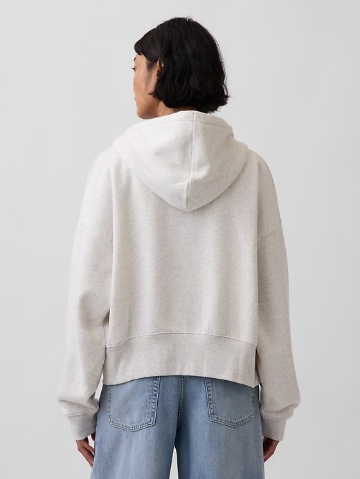 L'image numéro 3 présente Veste à capuchon VintageDoux à couture biseautée