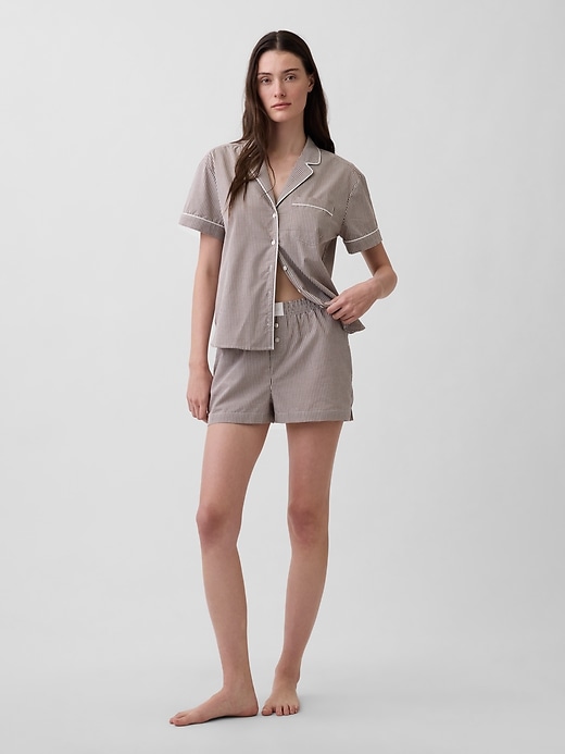 Image number 5 showing, Poplin PJ Shirt