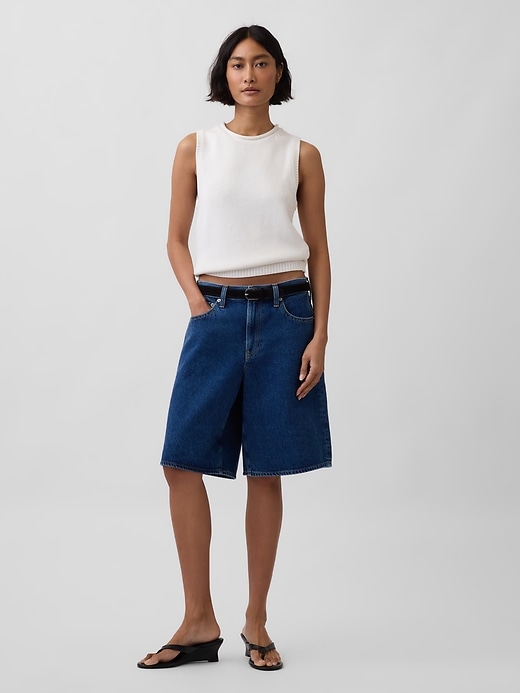 L'image numéro 2 présente Gilet en tricot 100 % coton