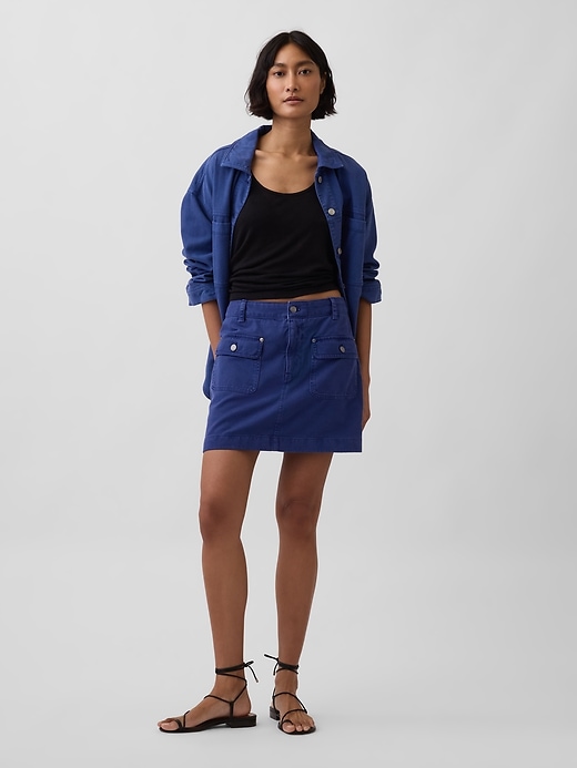 L'image numéro 2 présente Camisole en mélange de lin
