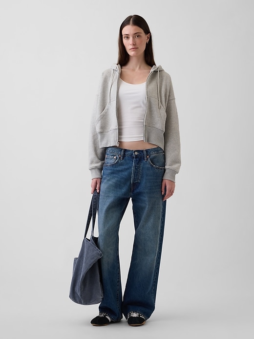 Image number 2 showing, VintageSoft Wedge Zip Hoodie