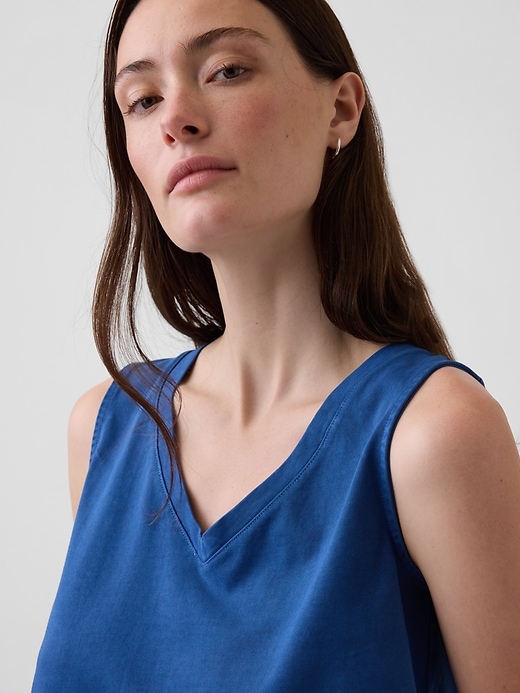 Image number 4 showing, Knit Crop Tank Top