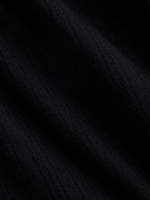 Image number 4 showing, Pointelle Crewneck T-Shirt