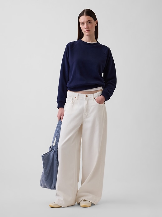 Image number 2 showing, VintageSoft Raglan Sweatshirt