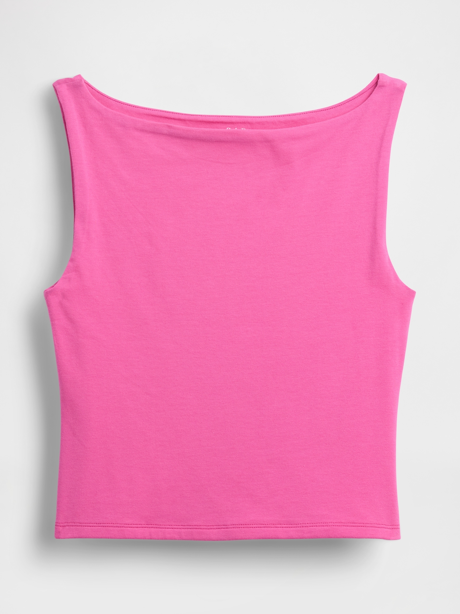 CloseKnit Jersey Boatneck Crop Tank Top | Gap