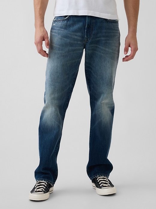 Image number 2 showing, Relaxed Straight Jeans