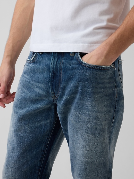 Image number 5 showing, Relaxed Straight Jeans