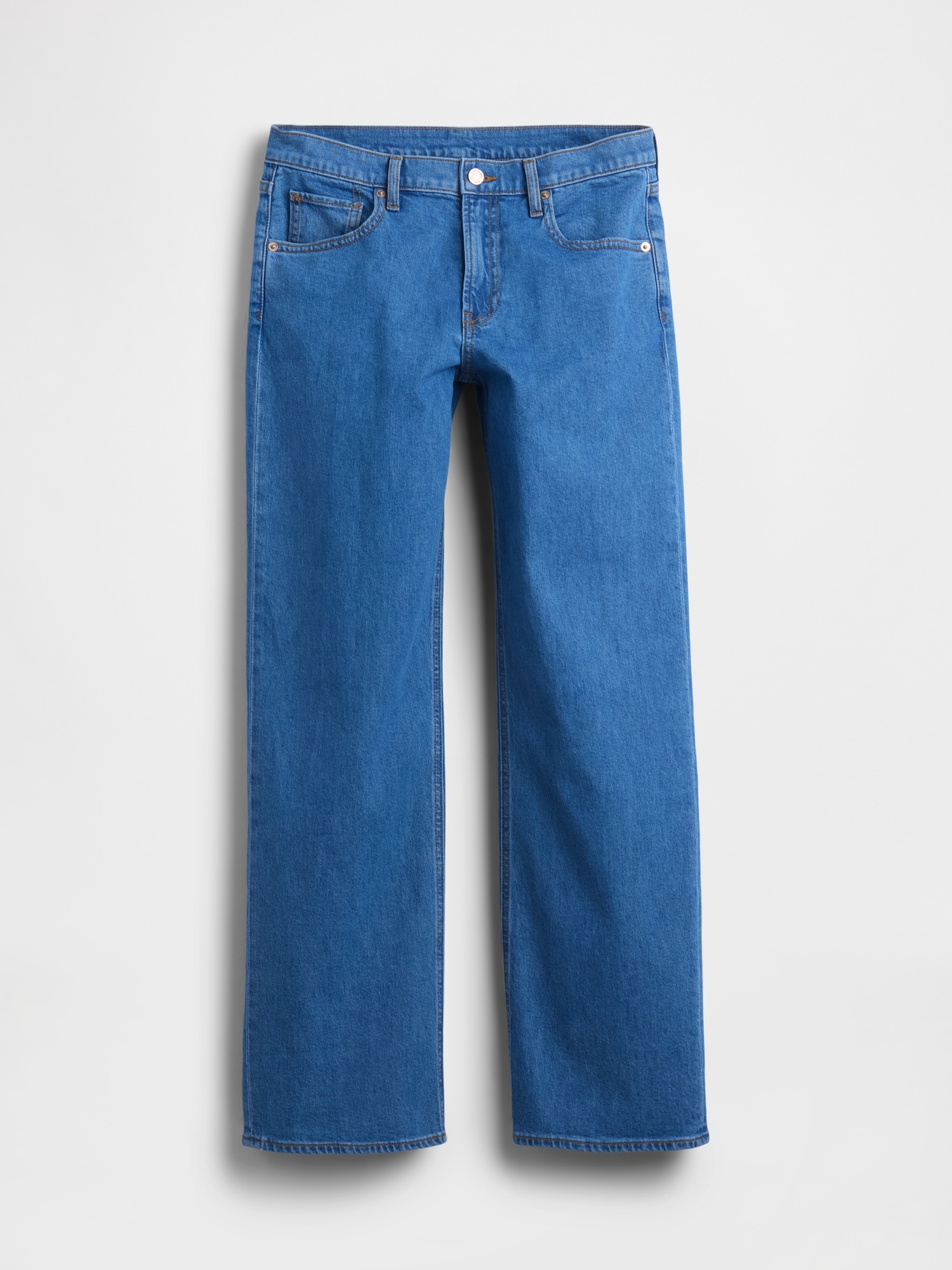 Low Rise '90s Loose Jeans