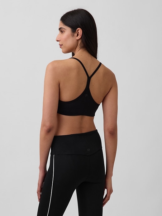 Image number 2 showing, GapFit Smooth Racerback Sports Bra