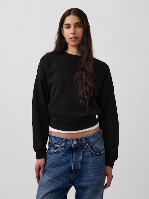 VintageSoft Wedge Crewneck Sweatshirt