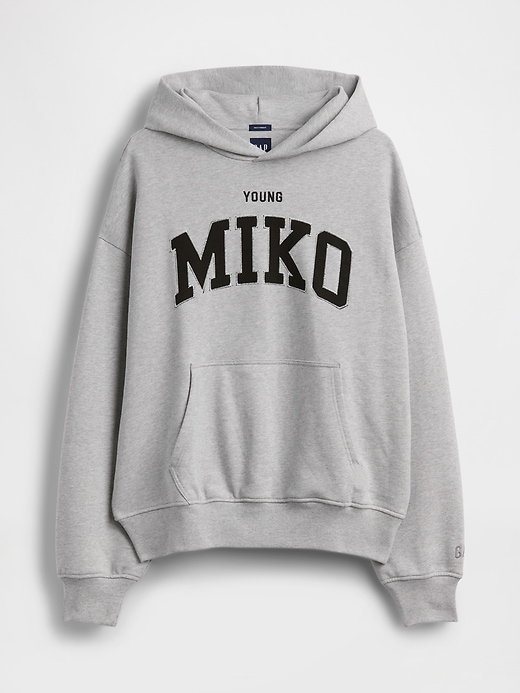 Image number 7 showing, Young Miko Adult Heavyweight Logo Hoodie