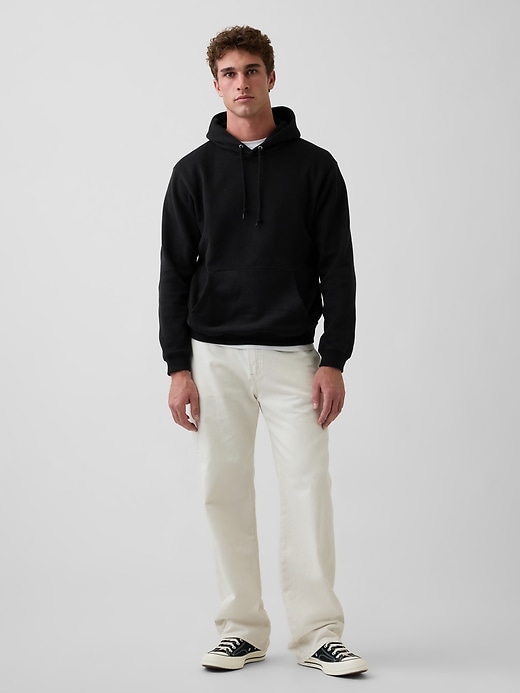 L'image numéro 3 présente Chandail à capuchon décontracté VintageDoux pour Adulte