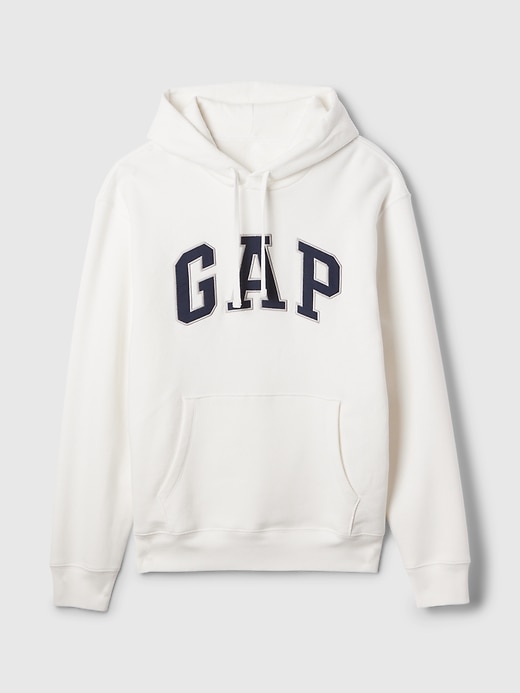 L'image numéro 7 présente Chandail à capuchon VintageDoux avec logo incurvé pour Adulte