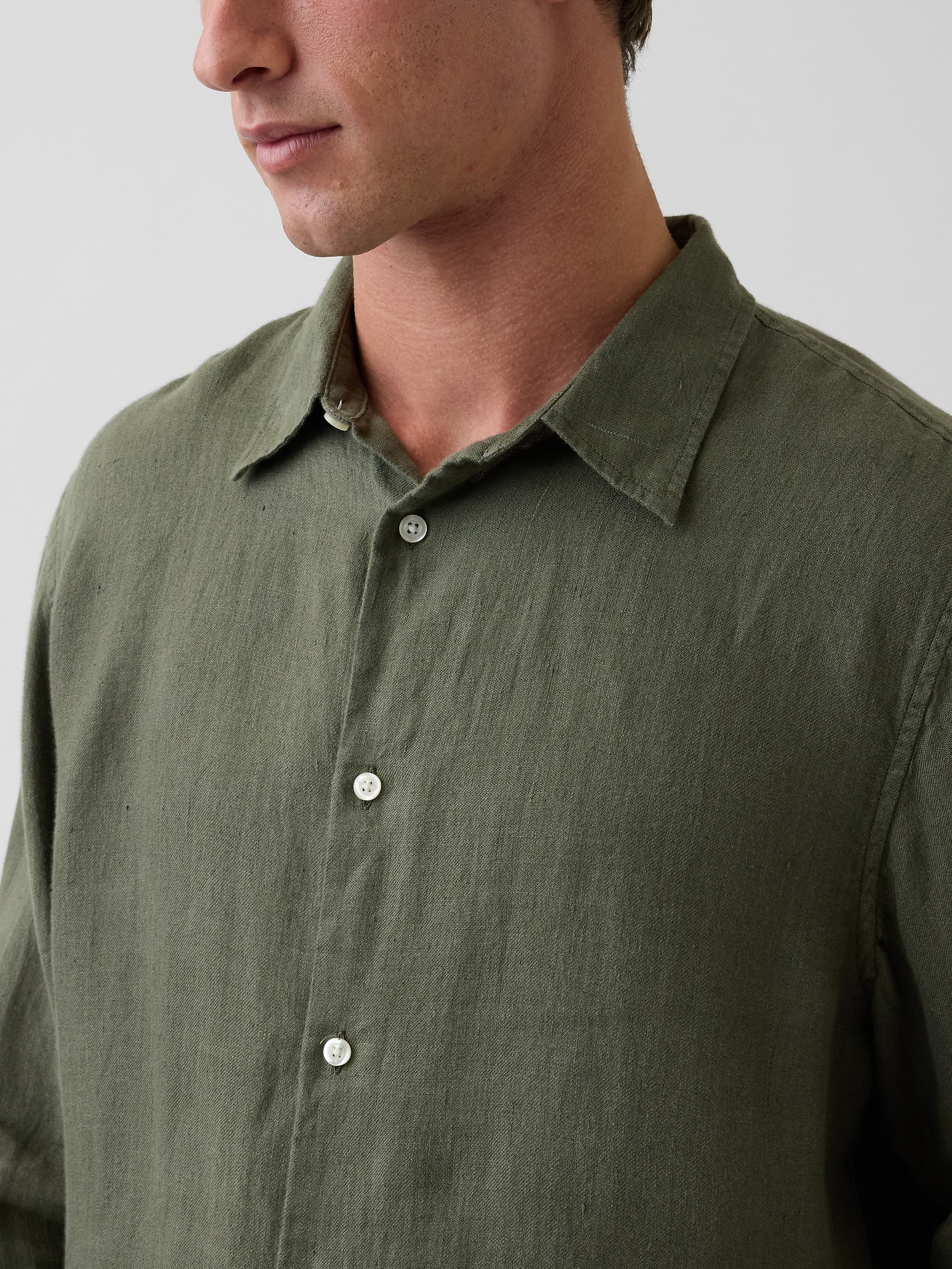 100% Linen Relaxed Shirt