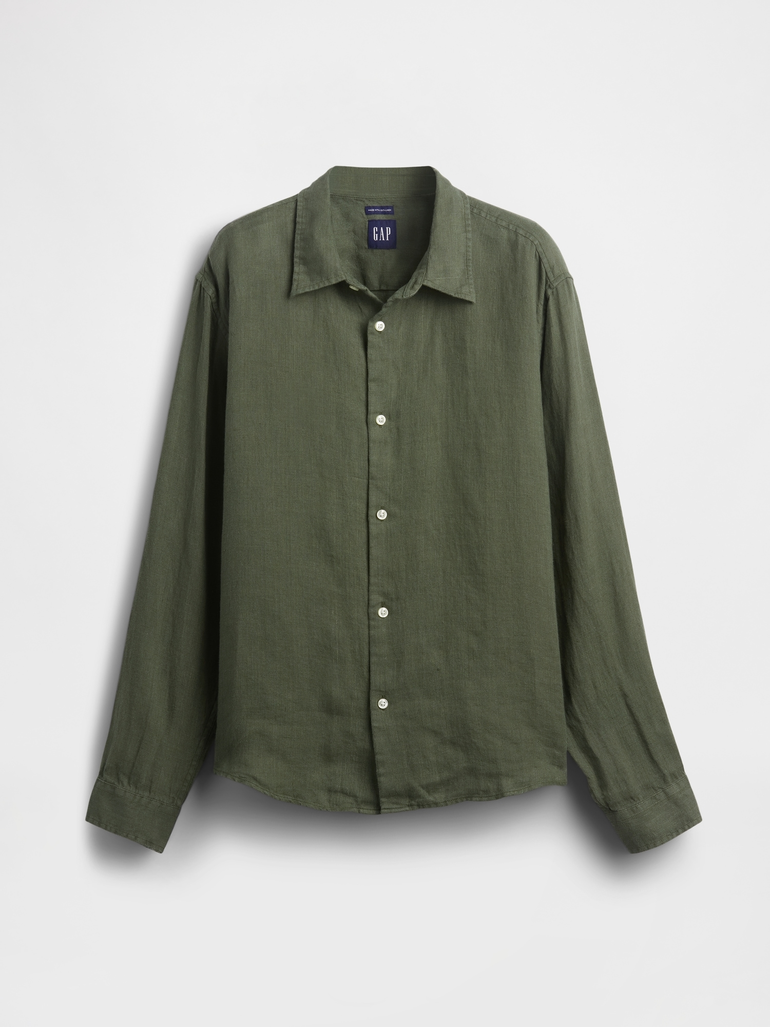 100% Linen Relaxed Shirt