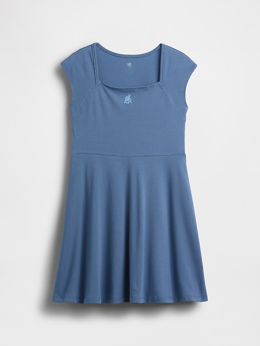 Image number 2 showing, Kids Jersey Square-Neck Dress