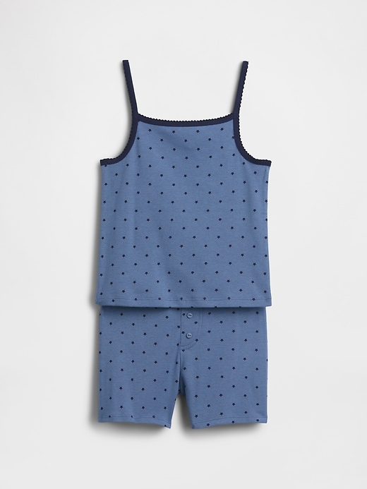 Image number 2 showing, Kids Organic Cotton PJ Shorts Set