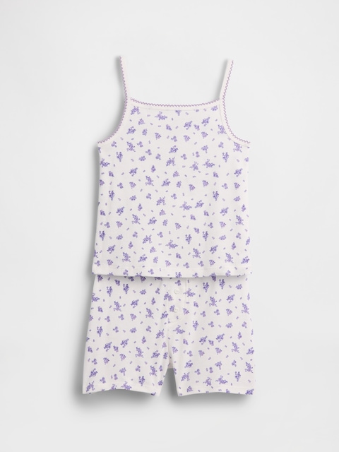 PYJAMA COURT EN COTON BIOLOGIQUE POUR ENFANT