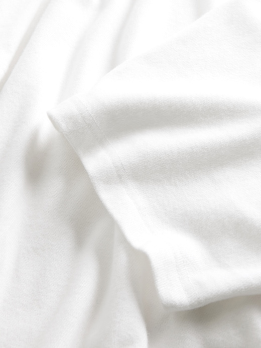 L'image numéro 4 présente T-shirt court en tissu épais pour Adulte