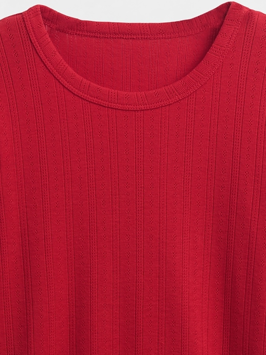 Image number 4 showing, Pointelle PJ Top