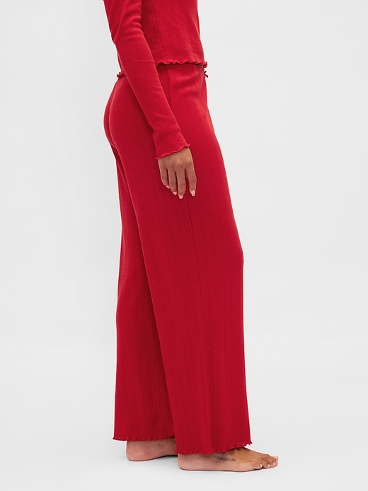 Image number 3 showing, Pointelle PJ Pants