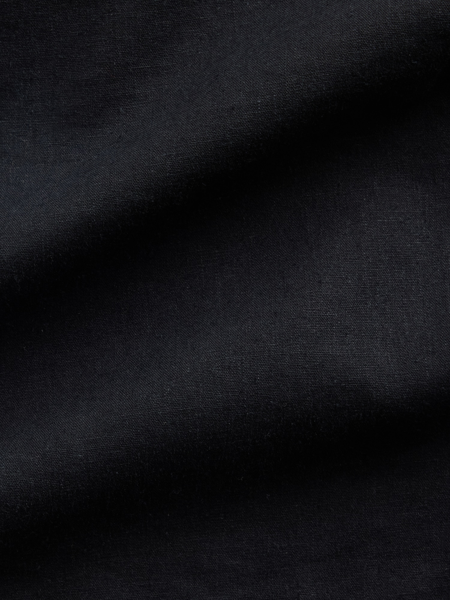 Linen-Blend Crop Shell Tank Top