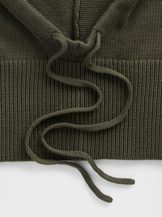 Image number 3 showing, 100% Cotton Drawcord Hood