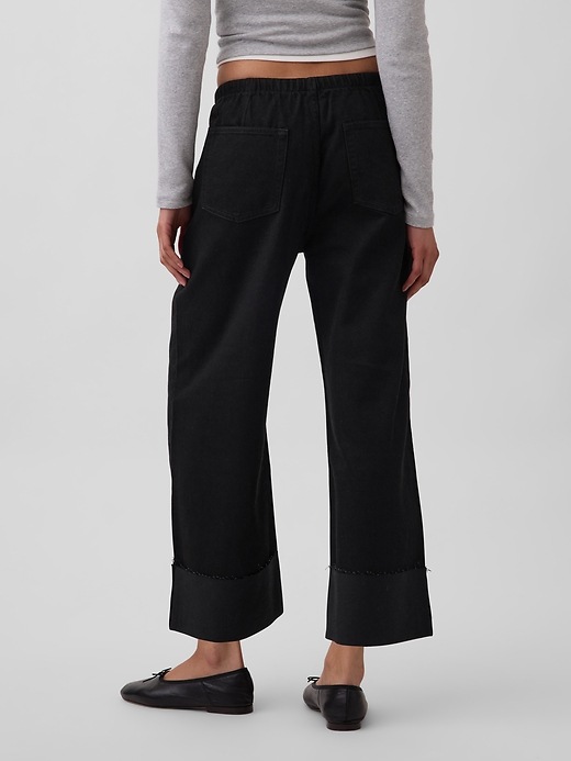 Image number 4 showing, Low Rise UltraSoft Easy '90s Loose Crop Jeans