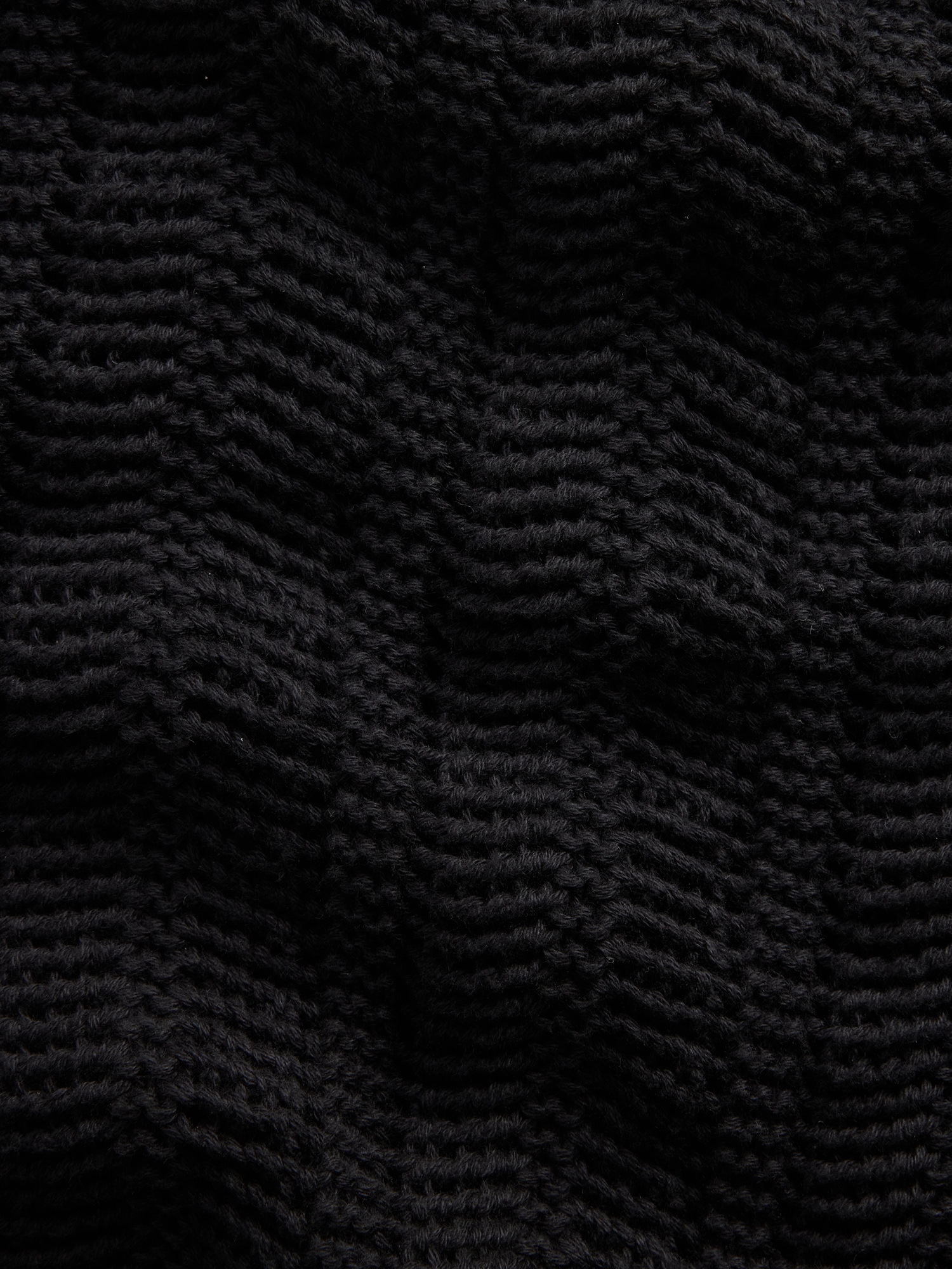 Herringbone Crochet Sweater Shirt