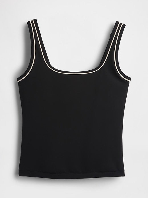 L'image numéro 5 présente Camisole à soutien-gorge intégré lisse GapFit