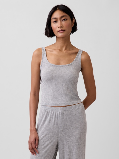SoftMade Modal Rib PJ Tank Top