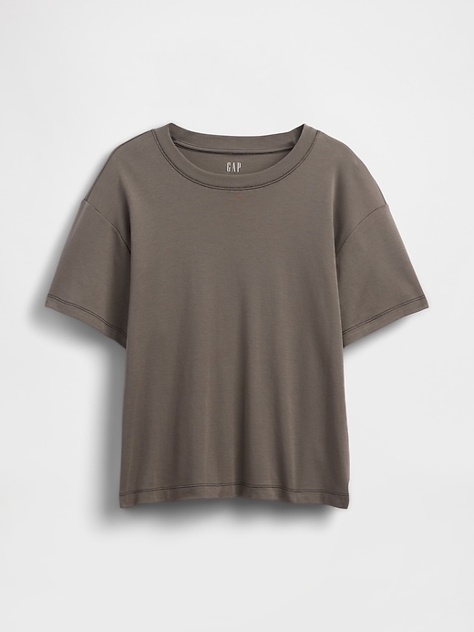 L'image numéro 5 présente T-shirt décontracté en coton Supima®