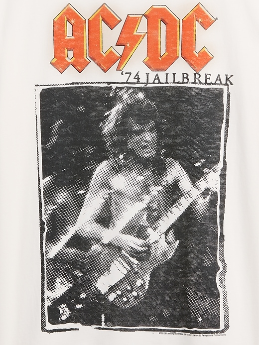 Image number 4 showing, AC/DC Relaxed Graphic T-Shirt