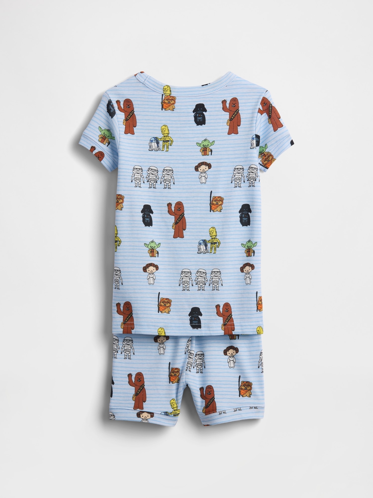 Pyjama court en coton biologique brossé à imprimé de Star Wars pour Bébé et Tout-petit