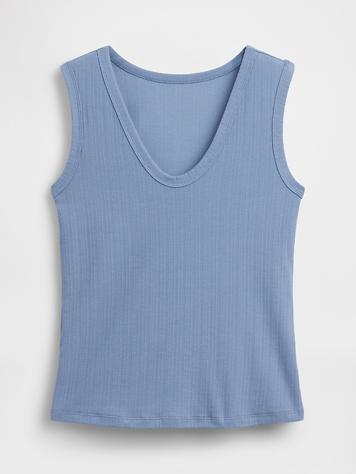 L'image numéro 5 présente Camisole côtelée moderne