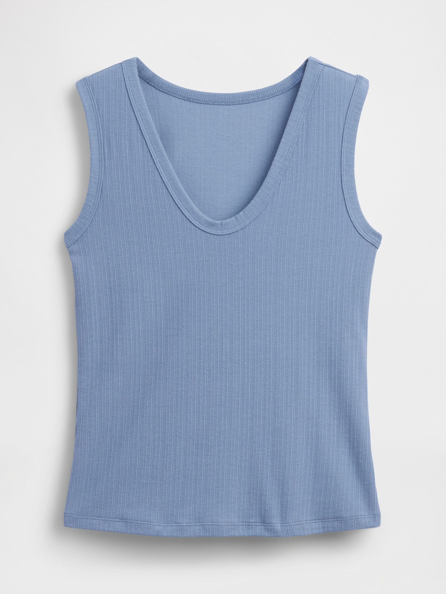 Variegated Rib Tank Top