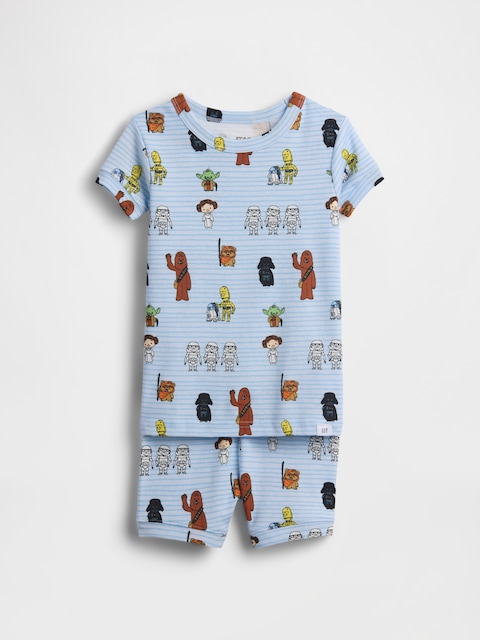 Baby & Toddler Star Wars Organic Brushed Cotton PJ Shorts Set