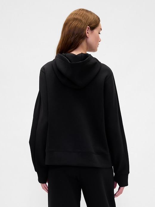 Image number 3 showing, GapFit Oversized Quarter-Zip Hoodie
