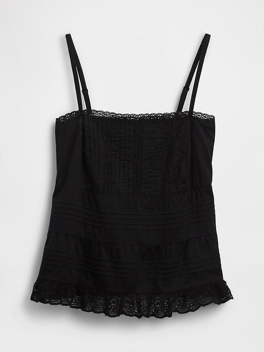 Image number 5 showing, Lace-Trim Cami