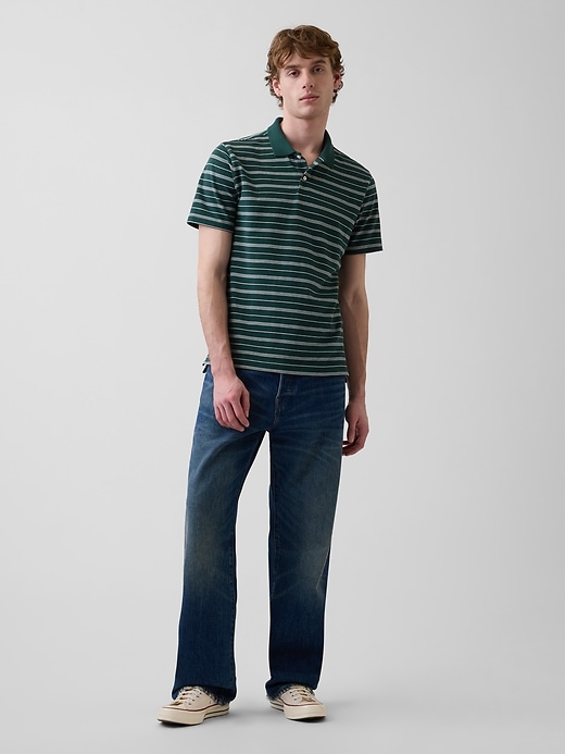 L'image numéro 2 présente Polo en piqué