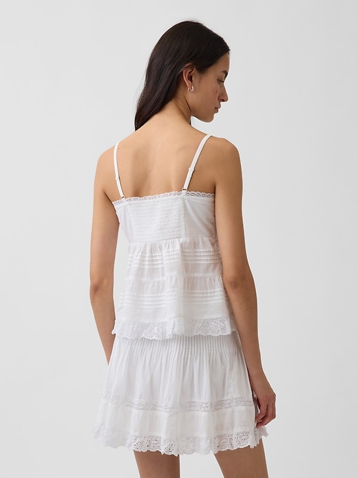 Image number 3 showing, Lace-Trim Cami