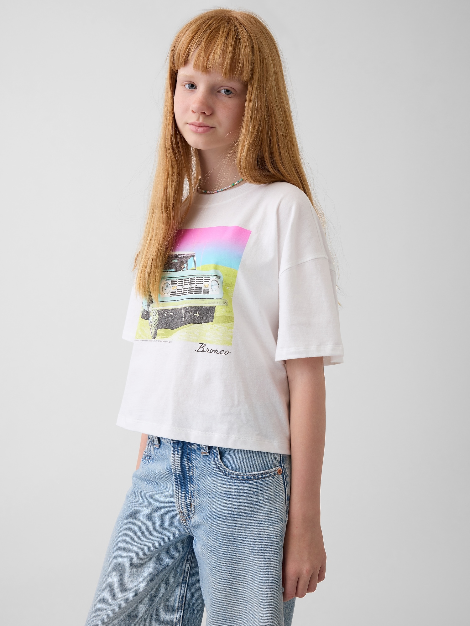 Kids Oversized Graphic T-Shirt