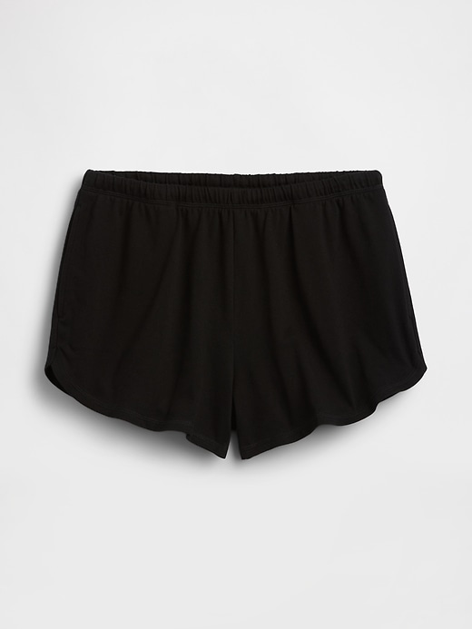 L'image numéro 6 présente Shorts à ourlet arrondi fendu, 7,5 cm