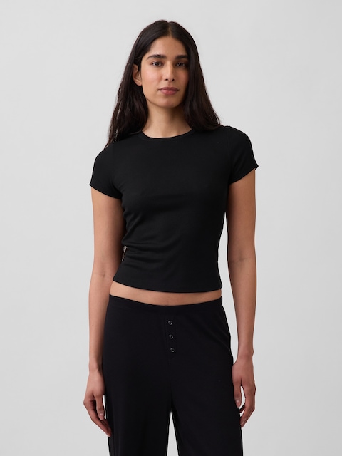 Mini Rib PJ T-Shirt