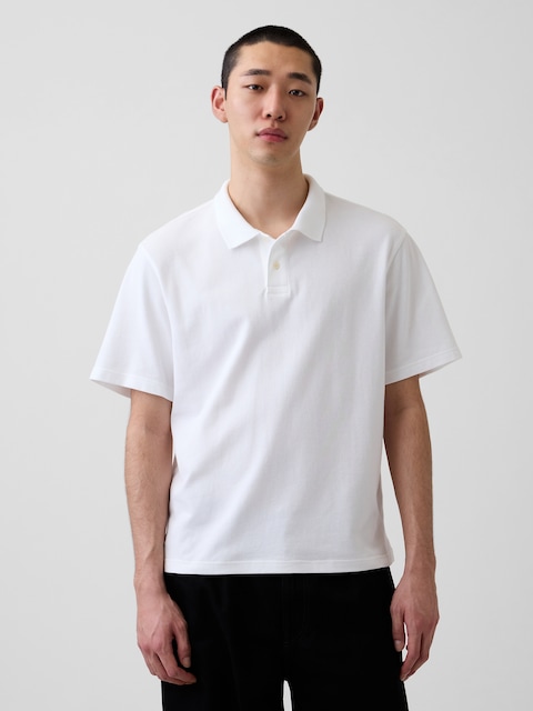 Relaxed Pique Polo