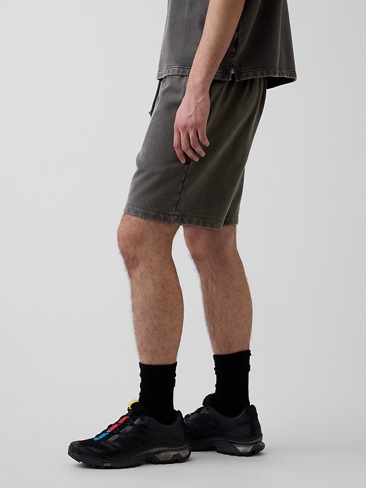 L'image numéro 3 présente Short en jersey bouclette épais