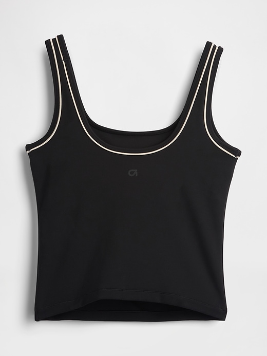 L'image numéro 6 présente Camisole à soutien-gorge intégré lisse GapFit